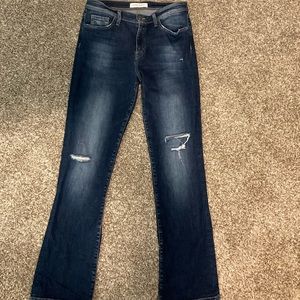 Flying monkey bootcut distressed jeans size 29 inseam 29